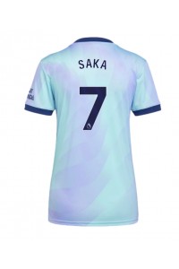 Arsenal Bukayo Saka #7 Voetbaltruitje 3e tenue Dames 2024-25 Korte Mouw